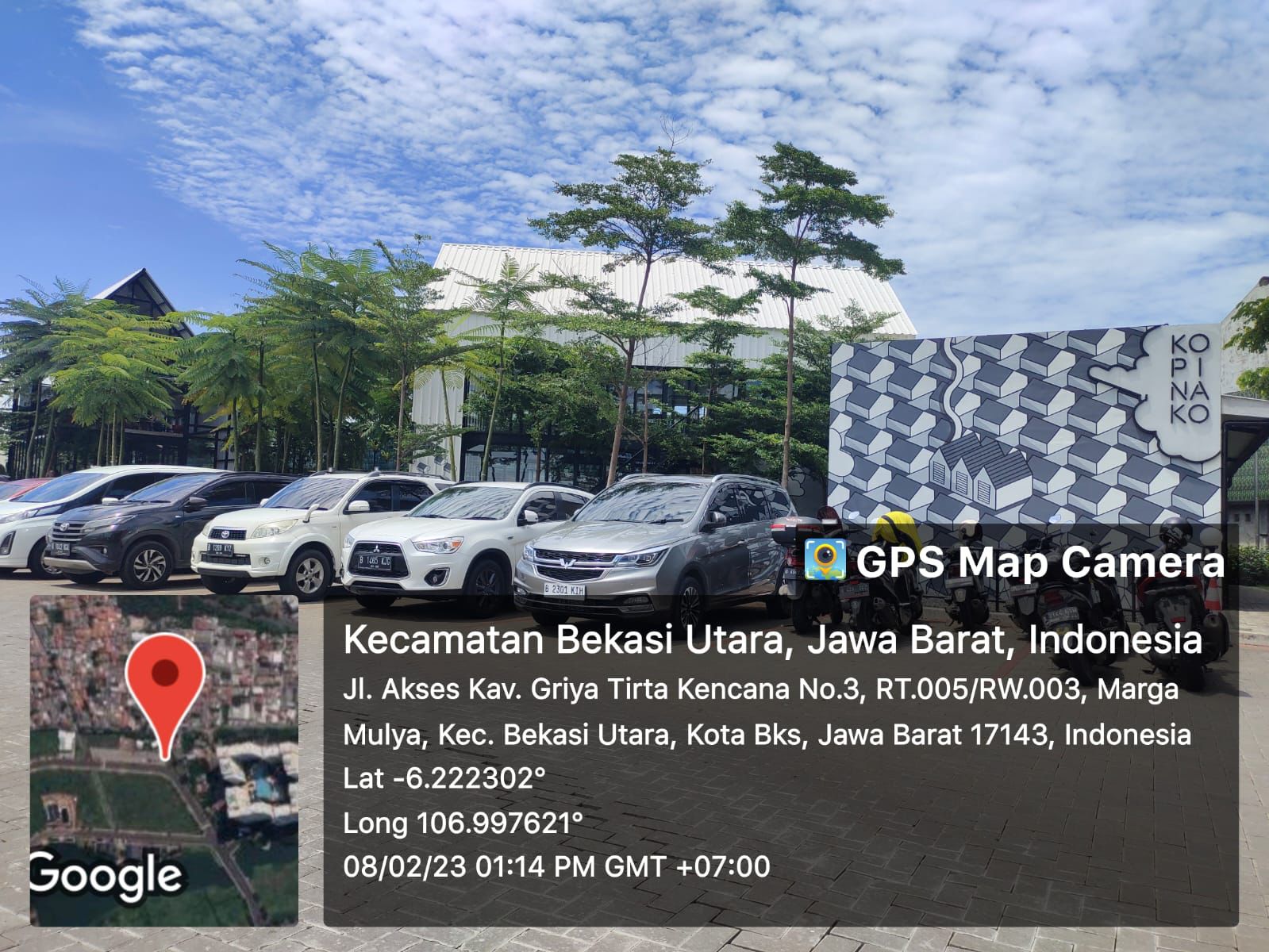 kopi nako bekasi utara